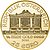 Rückseite der Gold Philharmoniker 1/4 oz