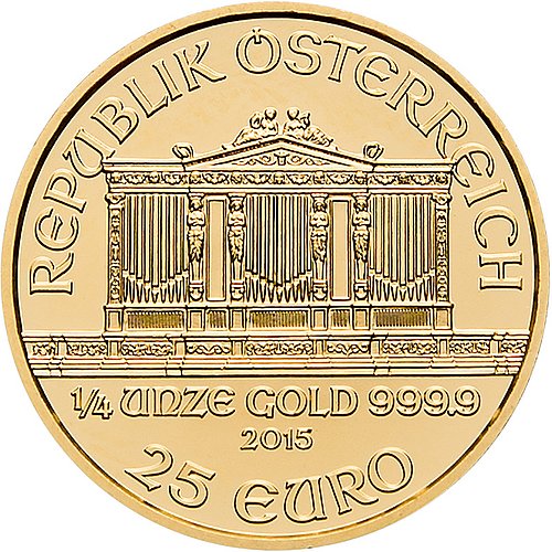 Gold Philharmoniker 1/4 oz