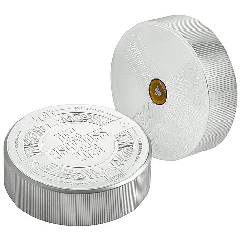 Eisgenoss Silber Edition - Seitliche Ansicht