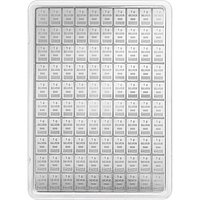 Vorderseite des Silber CombiBar® 100 x 1g