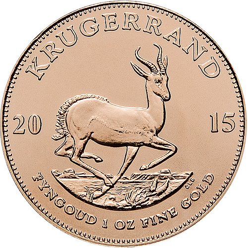 Gold Krugerrand 1 oz - diverse Jahrgänge