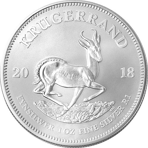 Silber Krügerrand 1 oz - diverse Jahrgänge