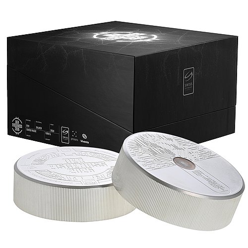 Eisgenoss Silber Edition mit Verpackung