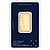 Goldbarren 20 g philoro - Rückseite