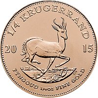 Gold Krügerrand 1/4 oz - diverse Jahrgänge