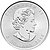 Silber Maple Leaf 1 oz - diverse Jahrgänge - Rückseite