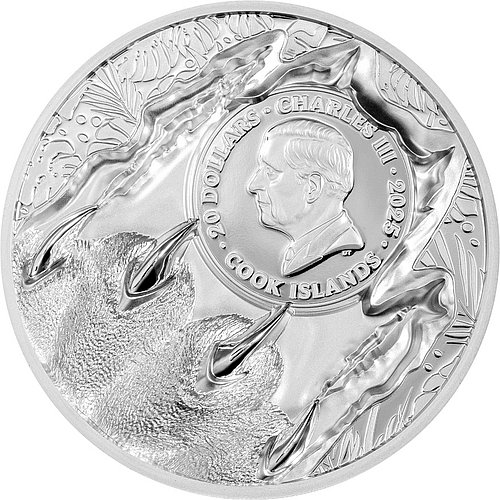 Rückseite der Silber King of the East - Tiger 3 oz PP - Ultra High Relief